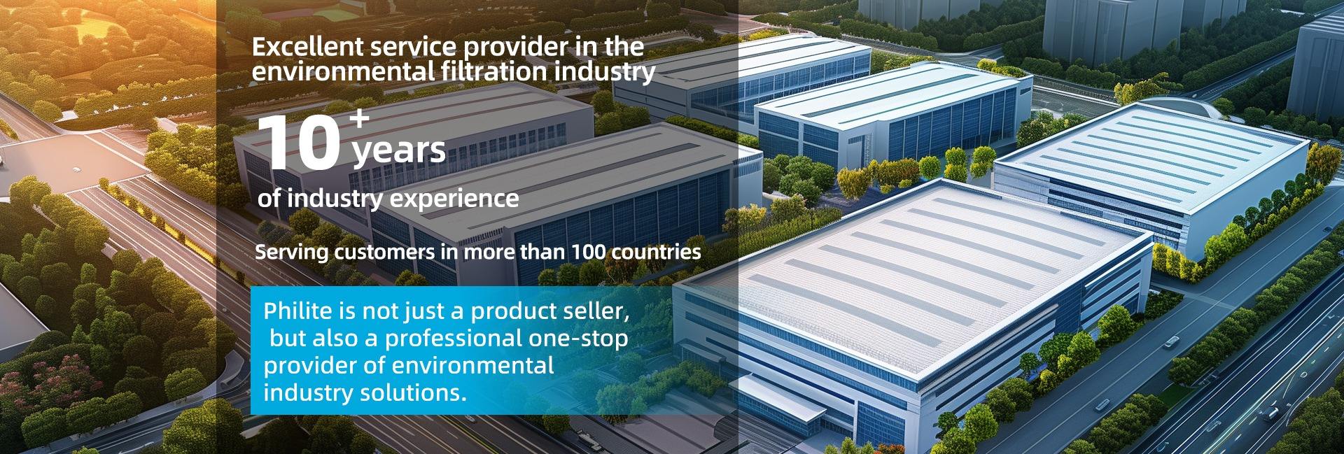 Philitee Filter - Excellent service provider in the environmental filtration industry