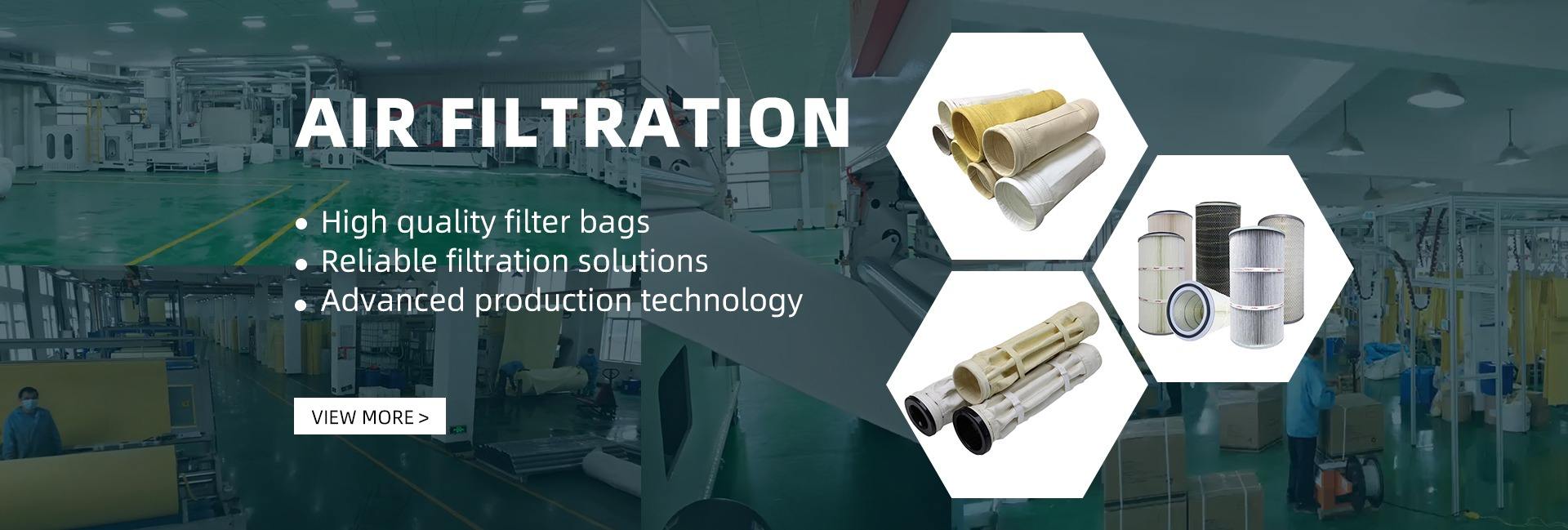 Air Filtration - High quality filter bags
